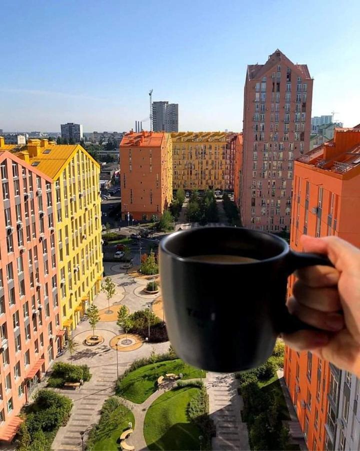 Comfortable Studio Apartments In A Secure Residential Complex Comfort Town Кт-02 Kijev Kültér fotó